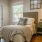 Bedroom with natural lighting and high ceilings