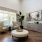 a spacious lounge area